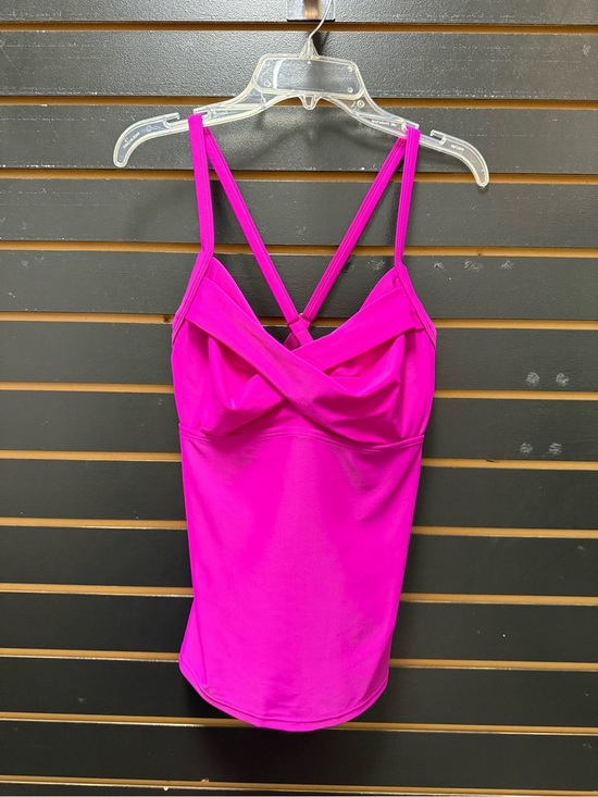 Athleta Other - Athleta 34D/DD Fuchsia Pink Bra Sized Tankini Swim Top